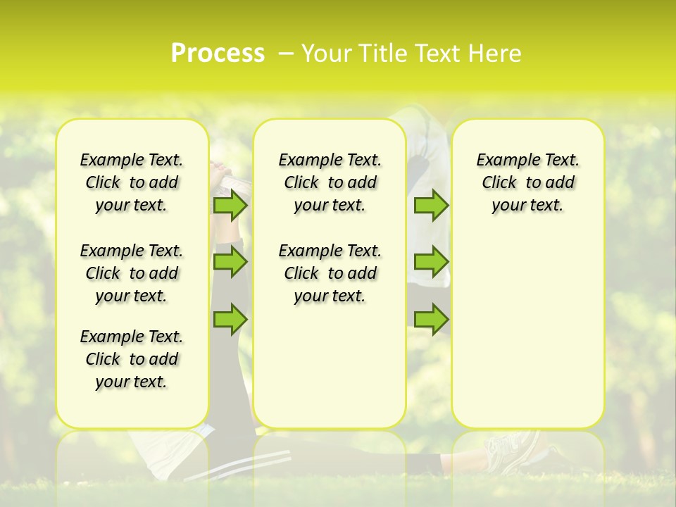 Man Beautiful Male PowerPoint Template