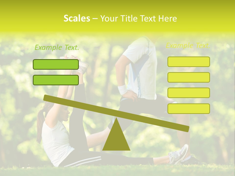 Man Beautiful Male PowerPoint Template