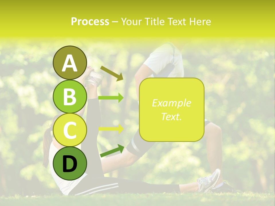 Man Beautiful Male PowerPoint Template