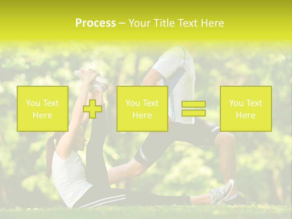 Man Beautiful Male PowerPoint Template