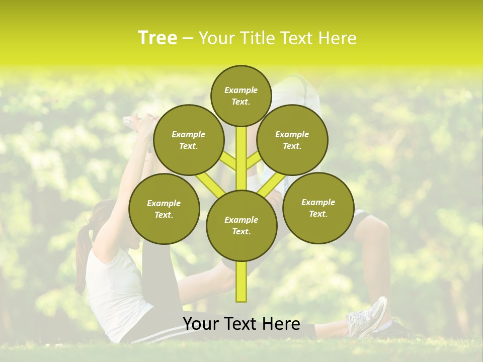 Man Beautiful Male PowerPoint Template