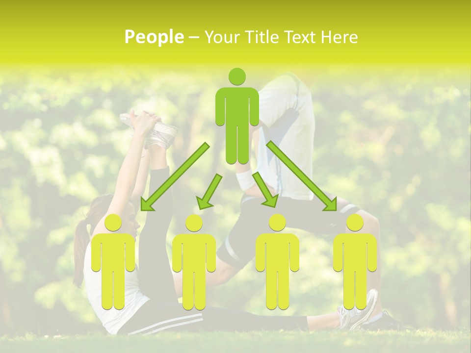 Man Beautiful Male PowerPoint Template