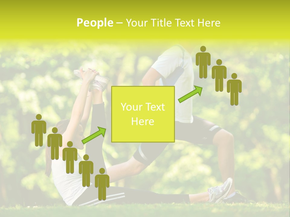 Man Beautiful Male PowerPoint Template