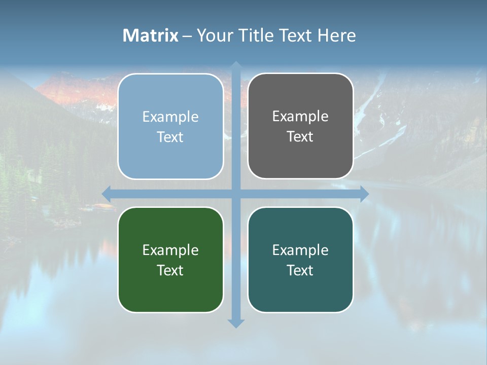 Water Travel Vivid PowerPoint Template