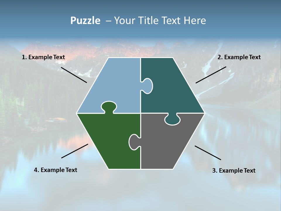 Water Travel Vivid PowerPoint Template