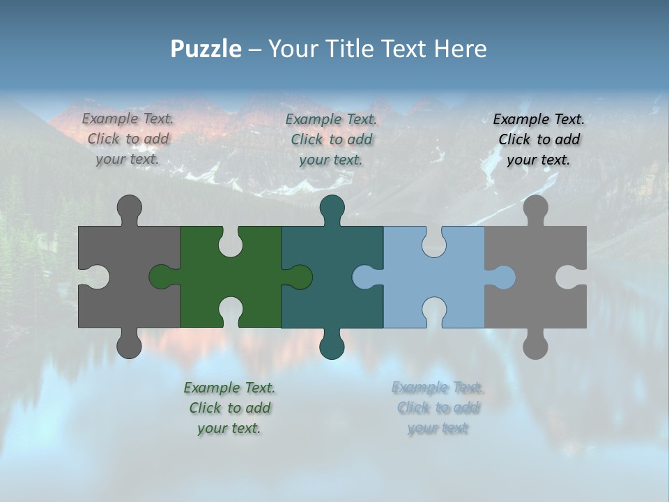 Water Travel Vivid PowerPoint Template