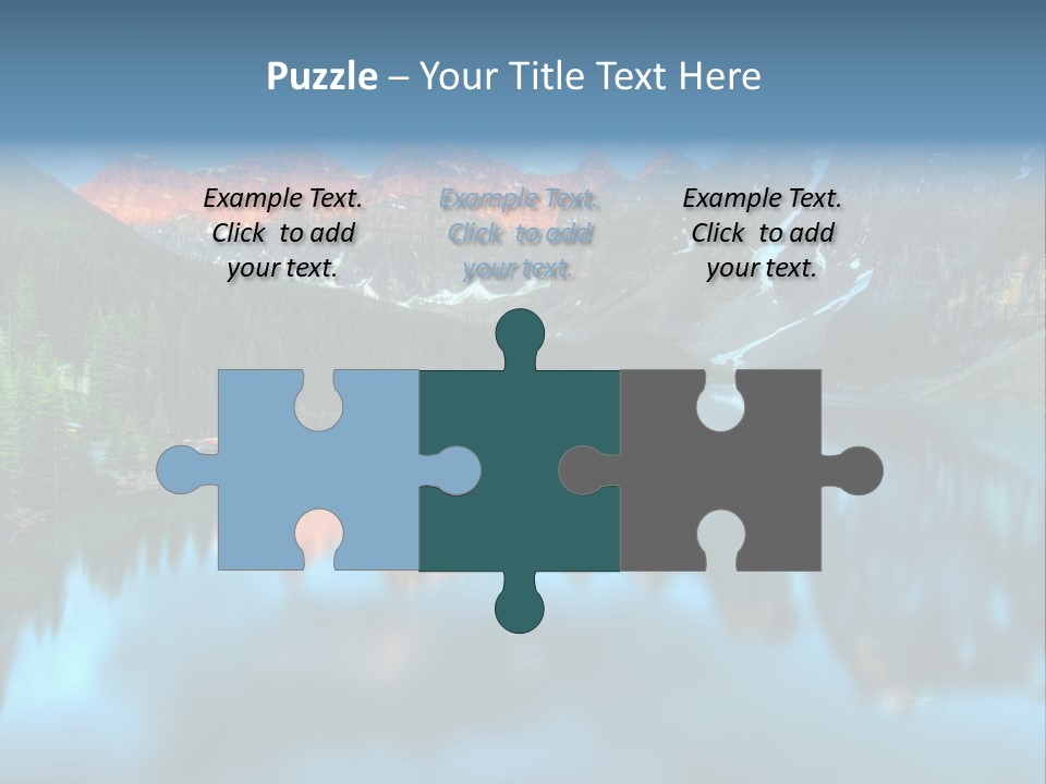 Water Travel Vivid PowerPoint Template