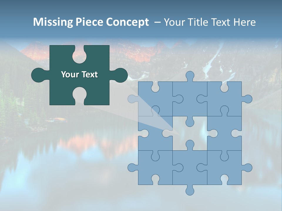 Water Travel Vivid PowerPoint Template