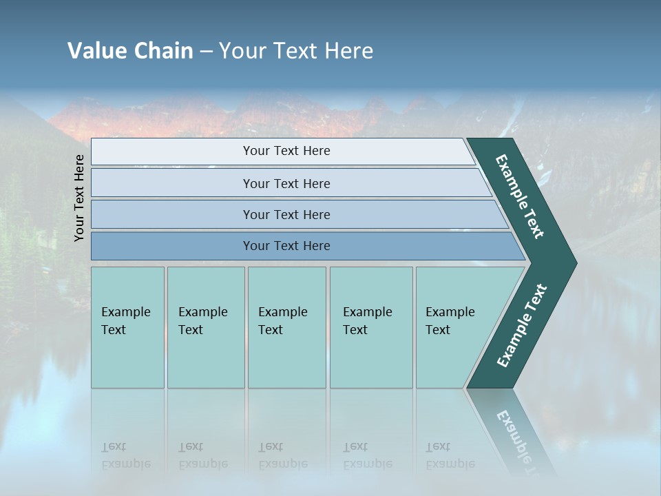 Water Travel Vivid PowerPoint Template