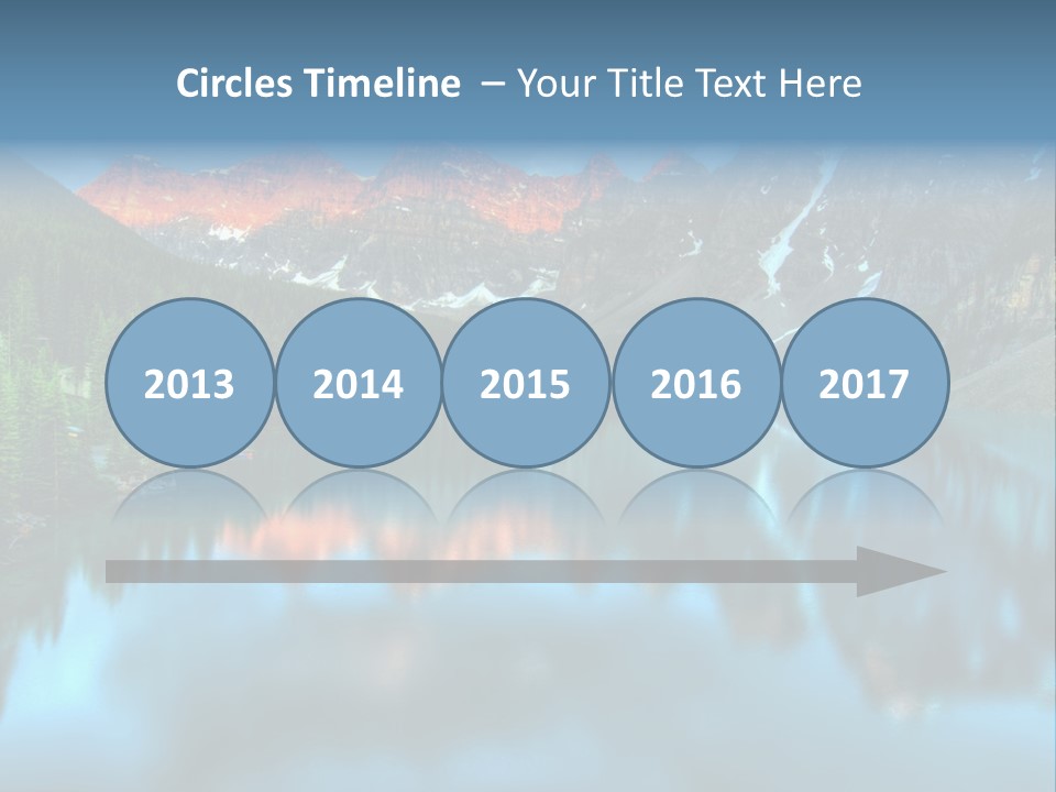 Water Travel Vivid PowerPoint Template
