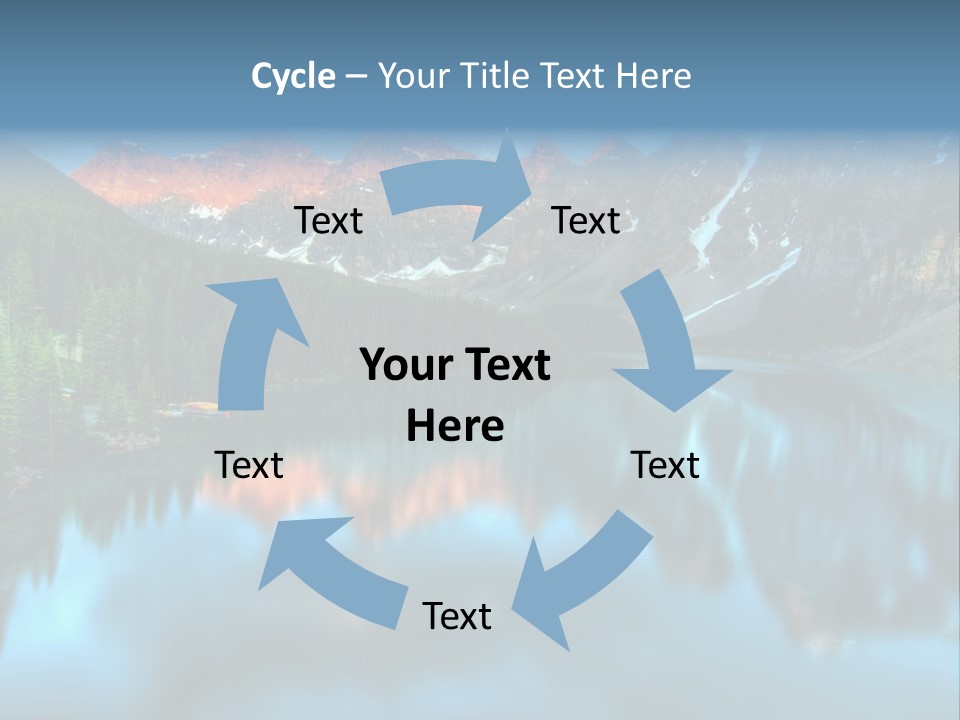Water Travel Vivid PowerPoint Template