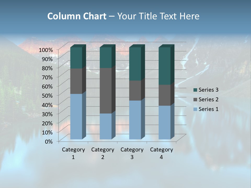 Water Travel Vivid PowerPoint Template