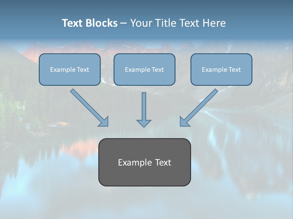 Water Travel Vivid PowerPoint Template