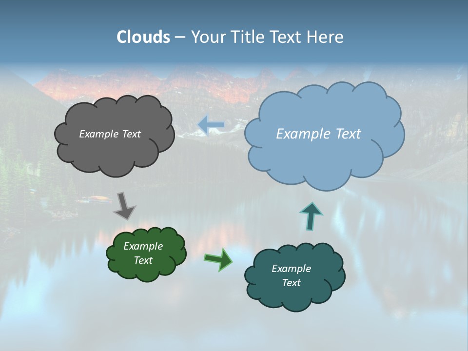 Water Travel Vivid PowerPoint Template