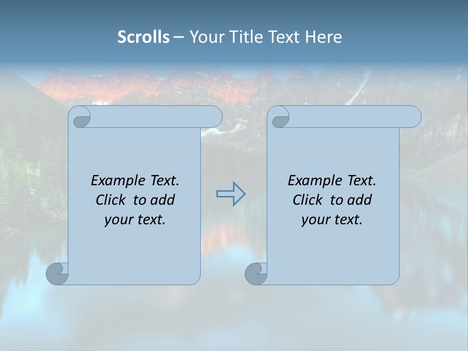Water Travel Vivid PowerPoint Template