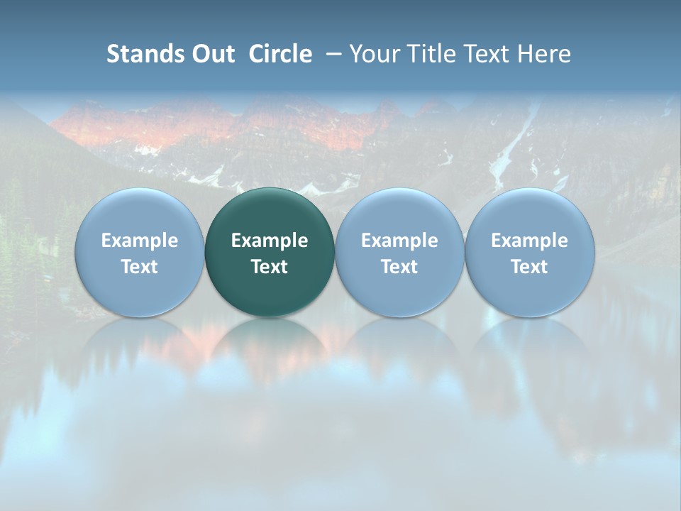 Water Travel Vivid PowerPoint Template