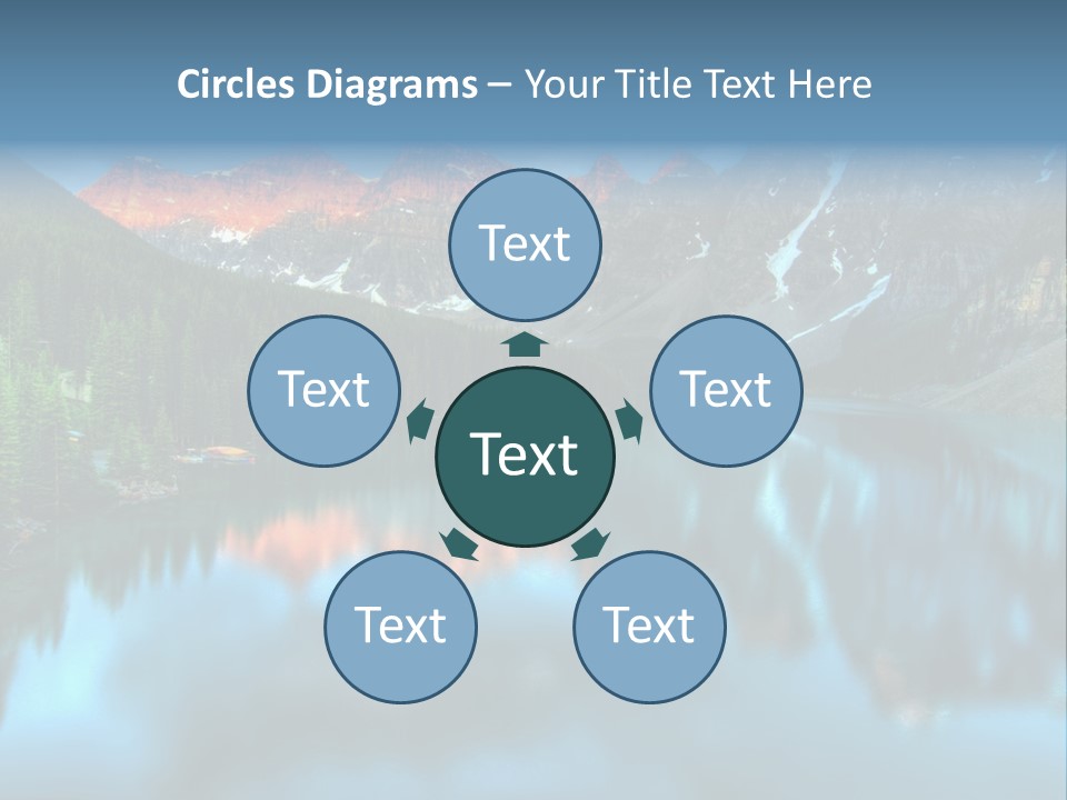 Water Travel Vivid PowerPoint Template