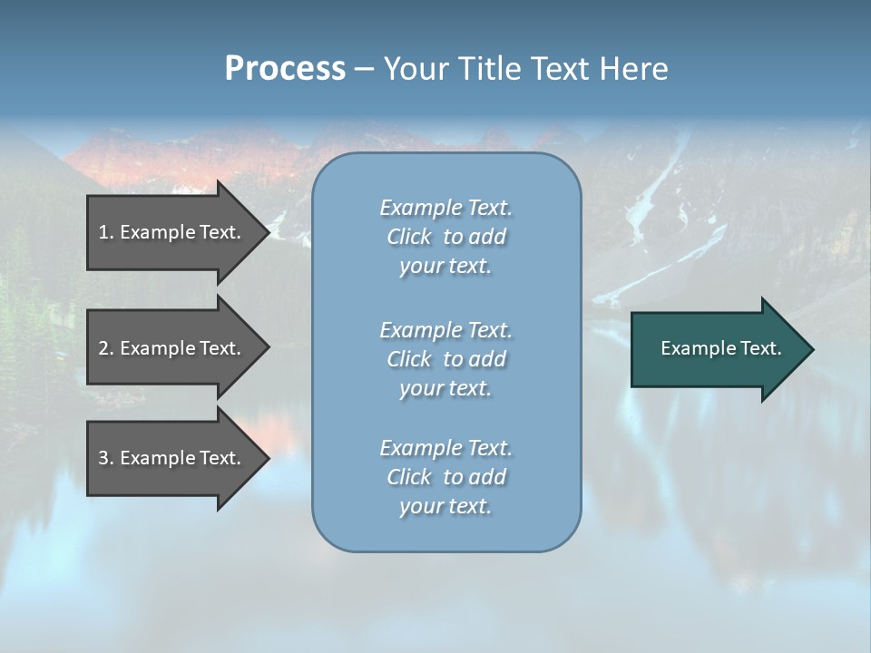 Water Travel Vivid PowerPoint Template