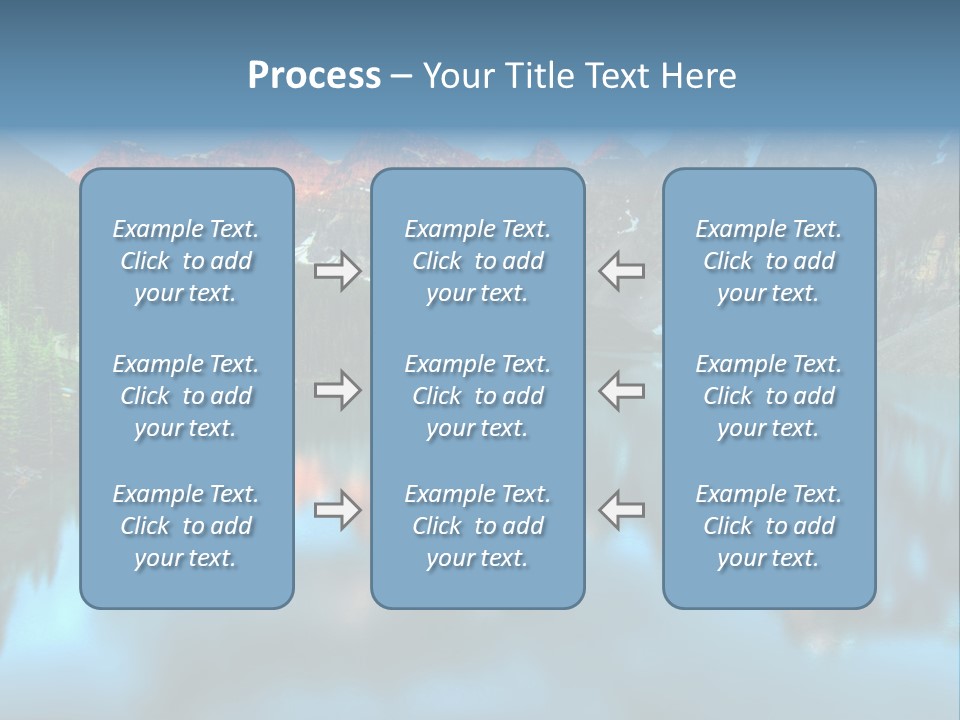 Water Travel Vivid PowerPoint Template