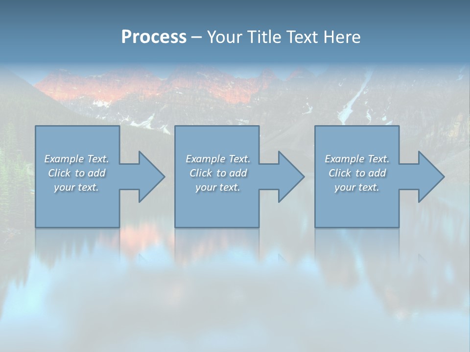 Water Travel Vivid PowerPoint Template