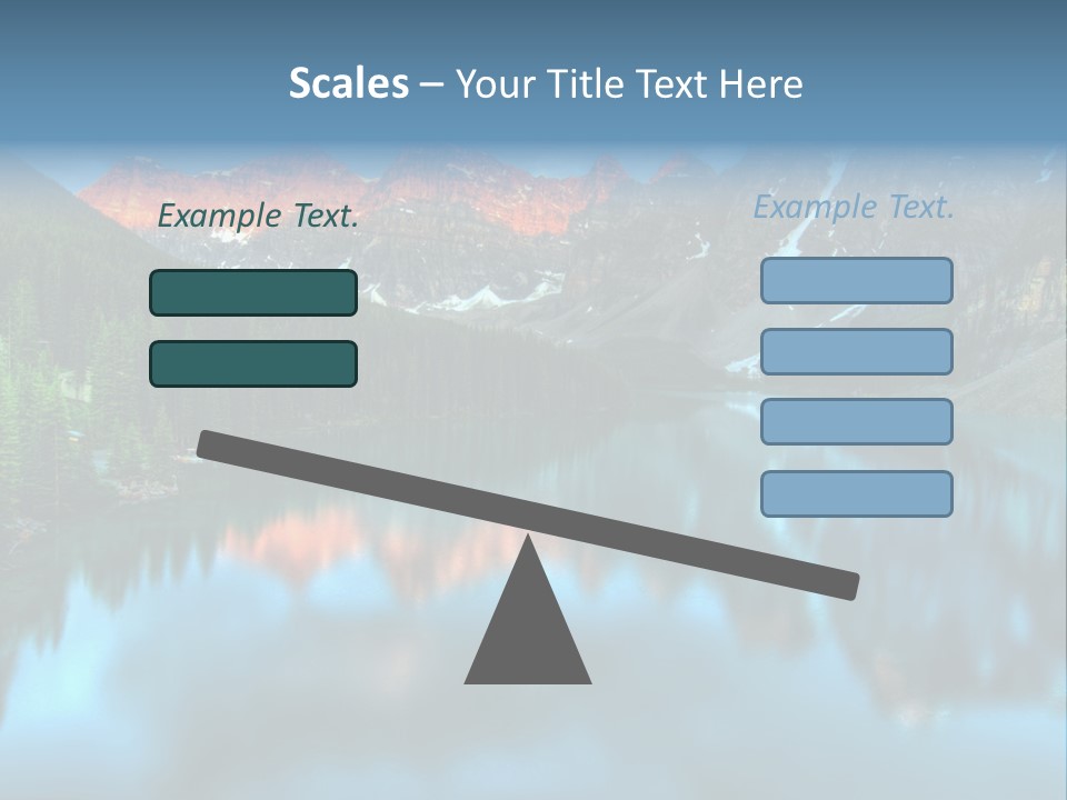 Water Travel Vivid PowerPoint Template