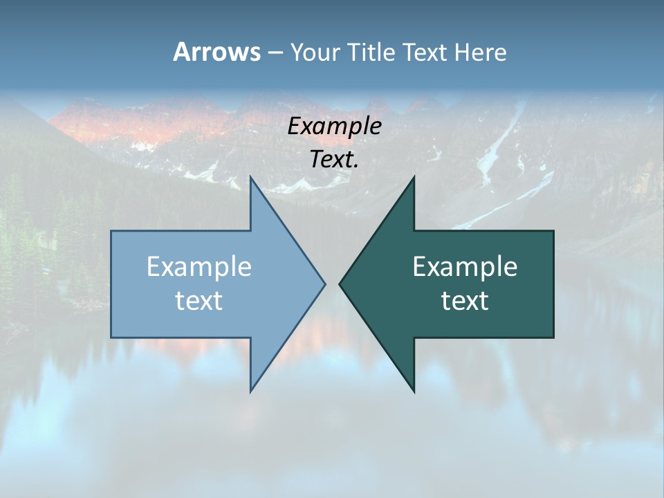 Water Travel Vivid PowerPoint Template