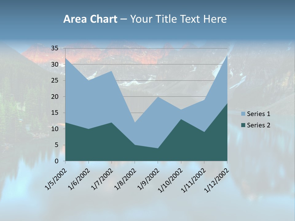 Water Travel Vivid PowerPoint Template