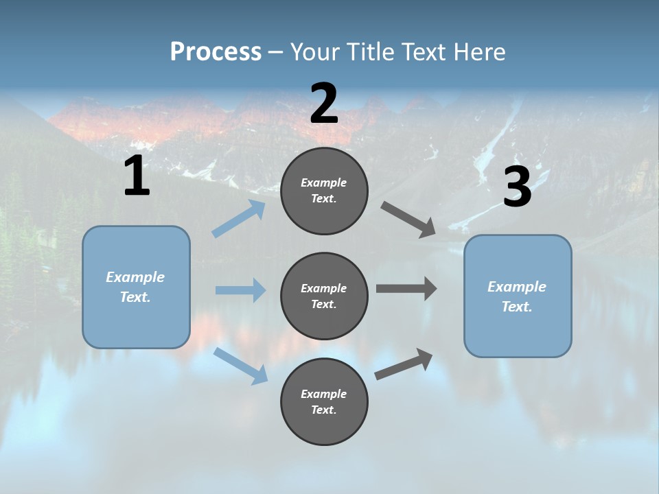 Water Travel Vivid PowerPoint Template