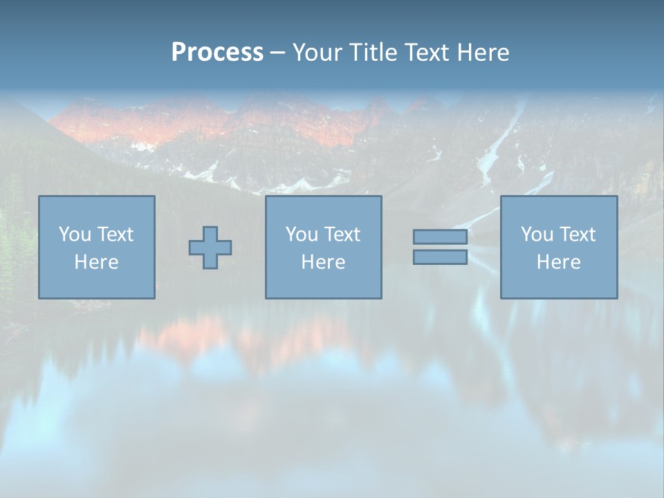 Water Travel Vivid PowerPoint Template