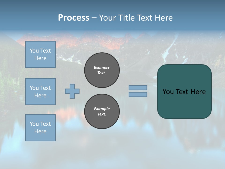 Water Travel Vivid PowerPoint Template