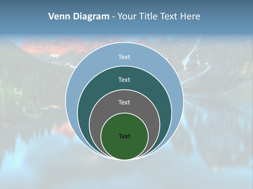 Water Travel Vivid PowerPoint Template