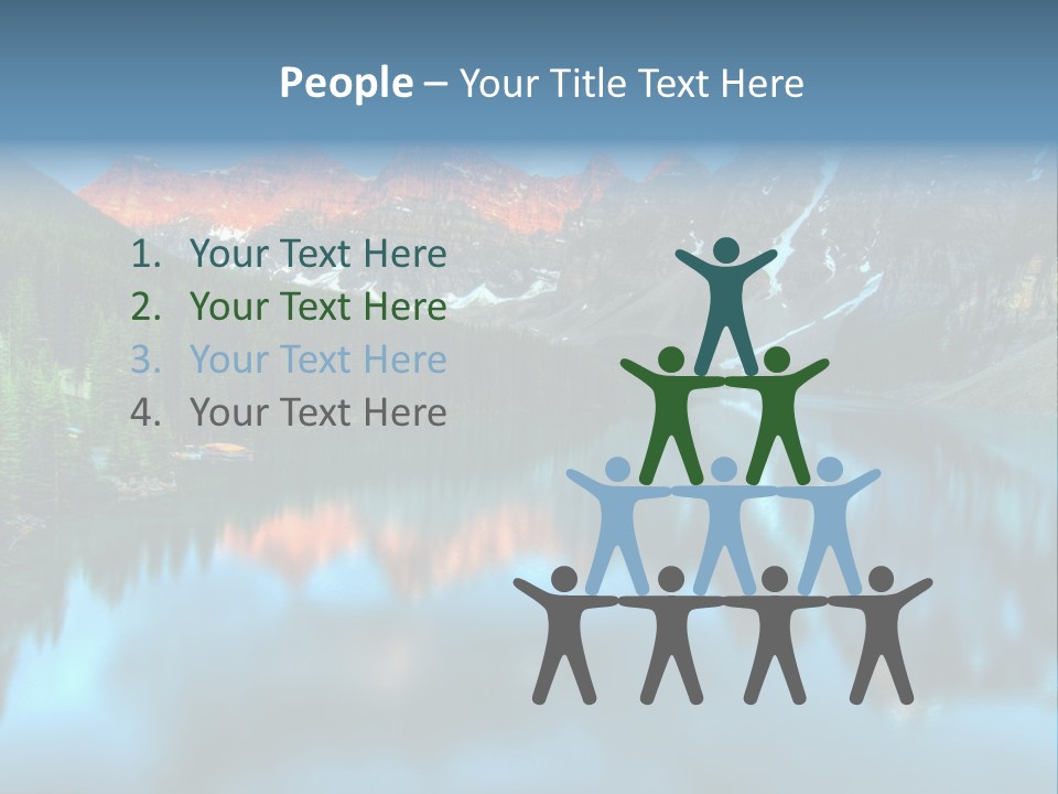 Water Travel Vivid PowerPoint Template