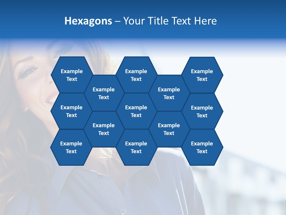 Office Female Modern PowerPoint Template