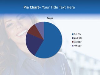 Office Female Modern PowerPoint Template