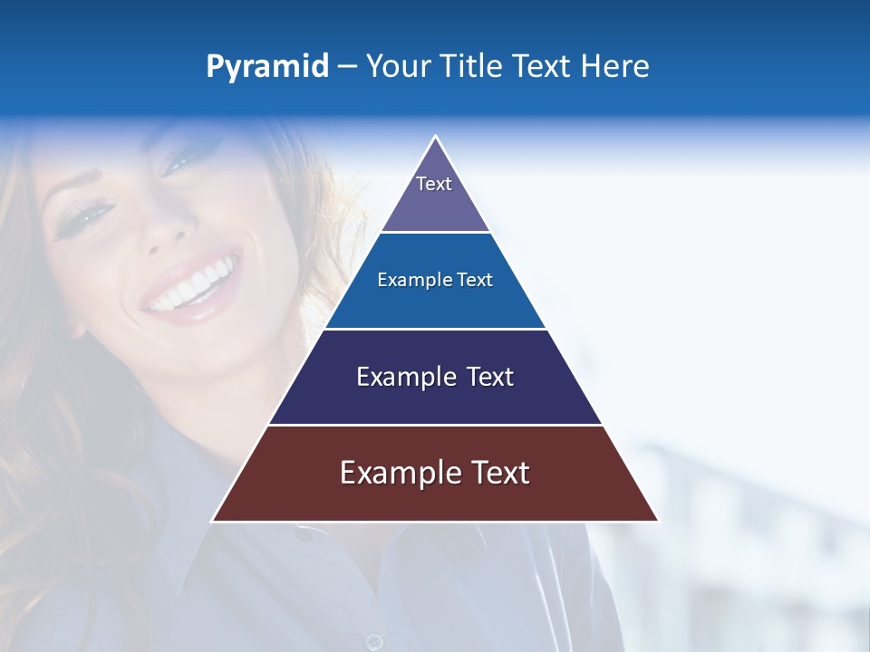 Office Female Modern PowerPoint Template