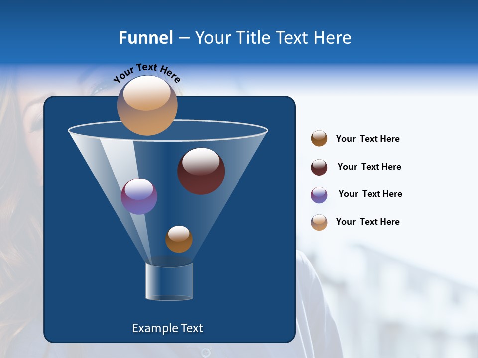 Office Female Modern PowerPoint Template