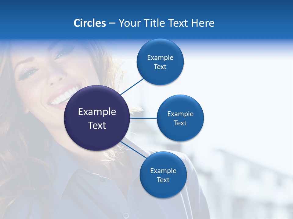 Office Female Modern PowerPoint Template