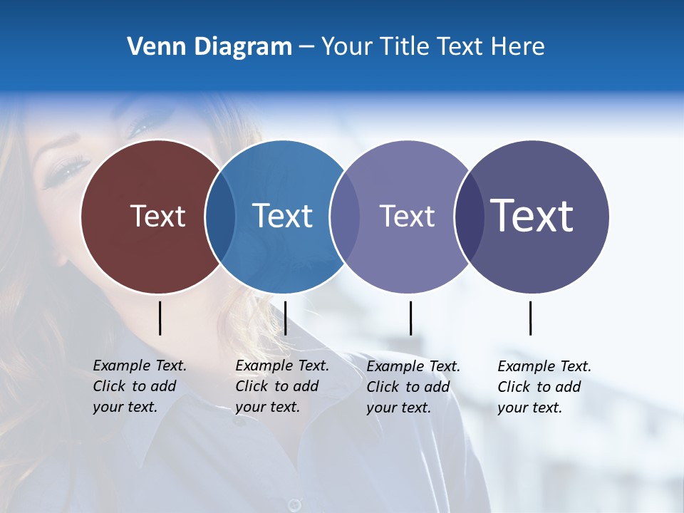 Office Female Modern PowerPoint Template