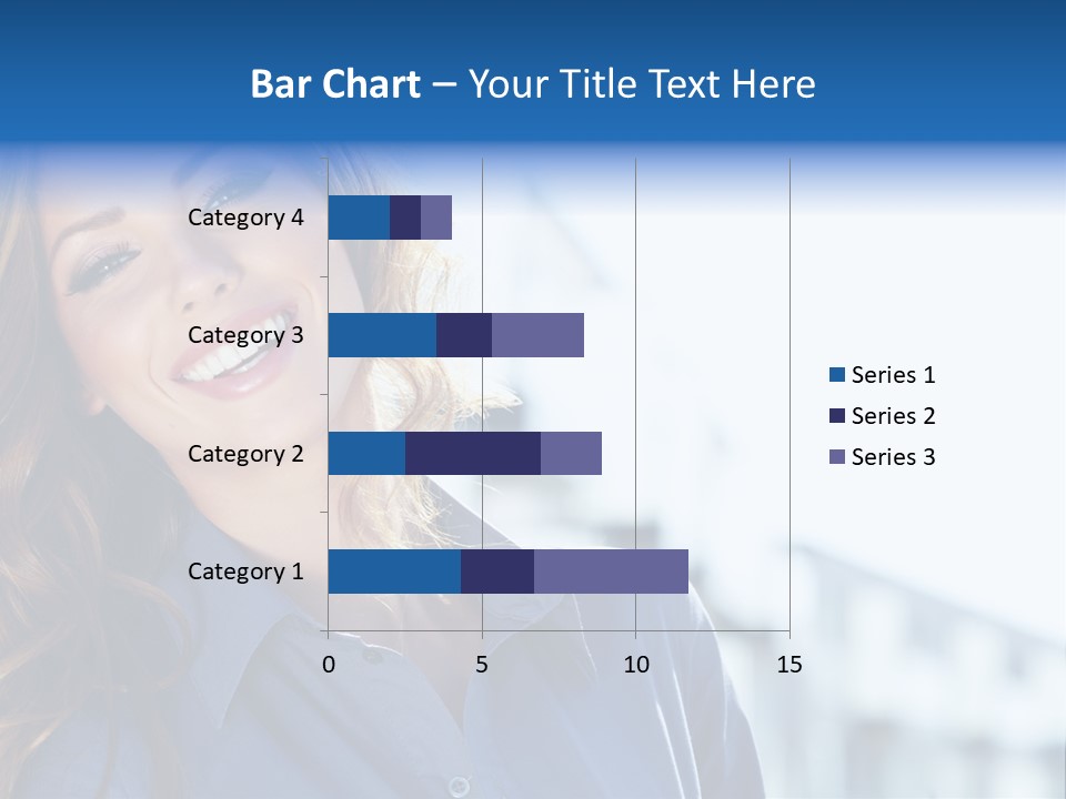 Office Female Modern PowerPoint Template