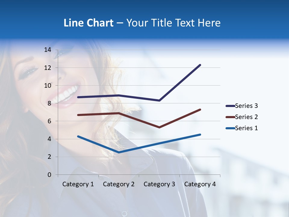 Office Female Modern PowerPoint Template