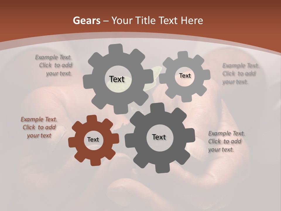 Spring Seedling Gardening PowerPoint Template