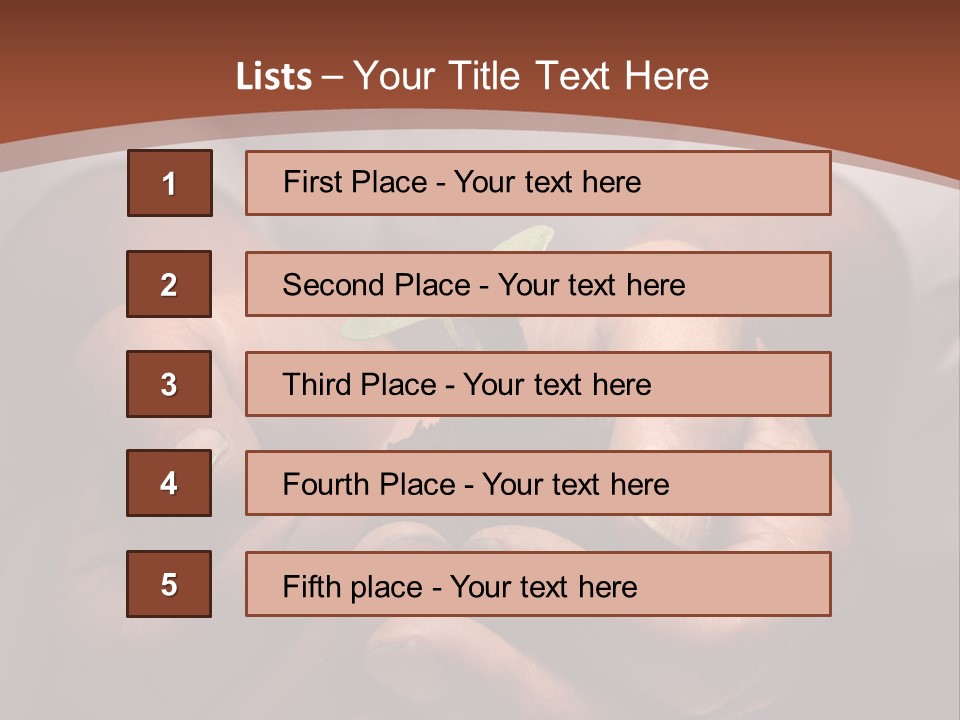 Spring Seedling Gardening PowerPoint Template