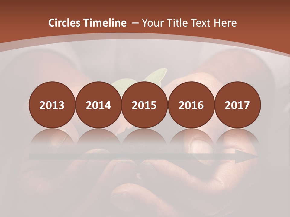 Spring Seedling Gardening PowerPoint Template