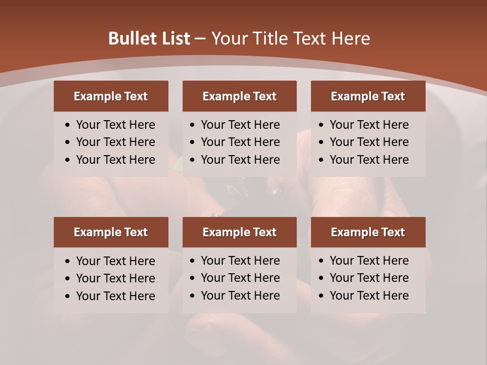 Spring Seedling Gardening PowerPoint Template