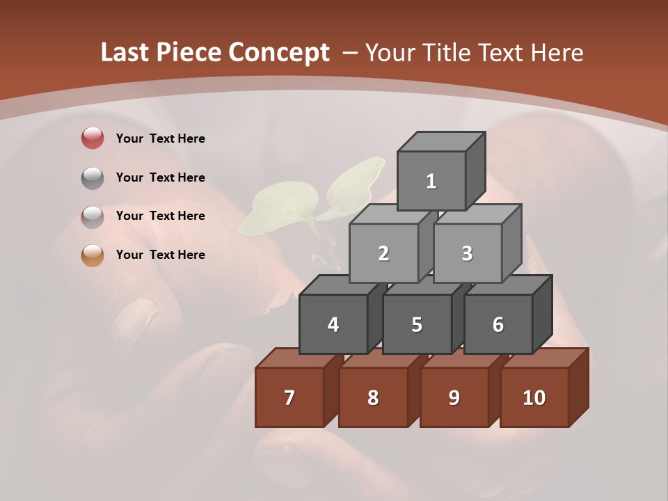 Spring Seedling Gardening PowerPoint Template