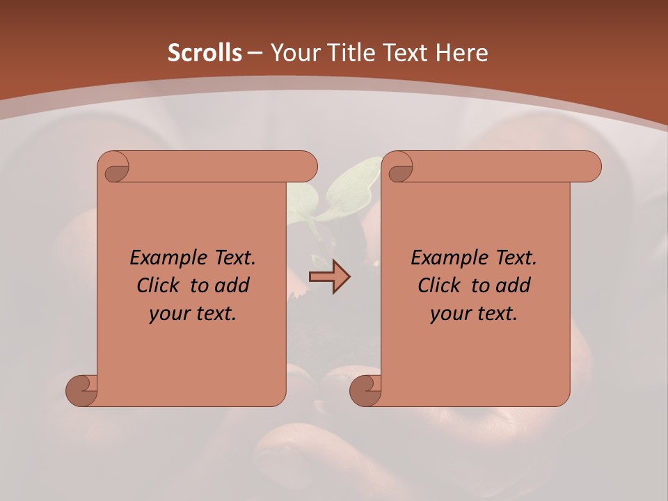 Spring Seedling Gardening PowerPoint Template