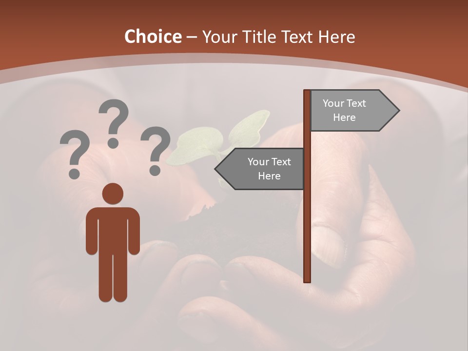 Spring Seedling Gardening PowerPoint Template