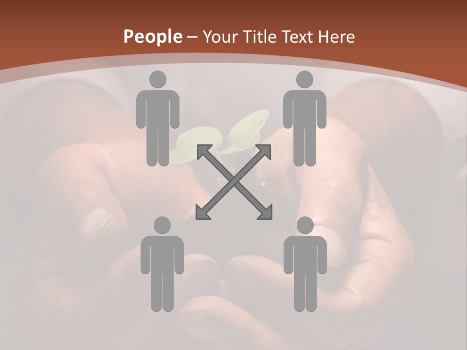 Spring Seedling Gardening PowerPoint Template