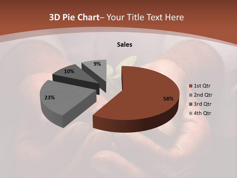 Spring Seedling Gardening PowerPoint Template