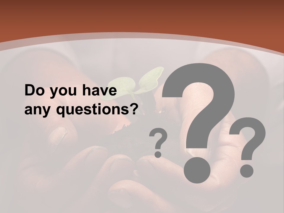 Spring Seedling Gardening PowerPoint Template